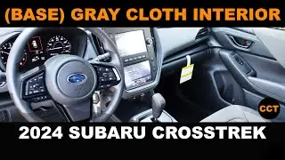 2024 Subaru Crosstrek - Base Trim - Gray Cloth Interior