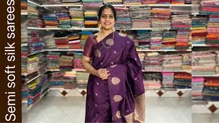 Semi soft silk sarees| Apavaranam| 1st December 2025