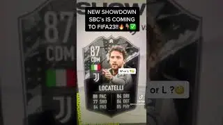 THIS NEW SHOWDOWN SBC&rsquo;S IS COMING TO FIFA 23!🚨🔥✅ #fifa23 #fut #transfermarket #fifaleaks