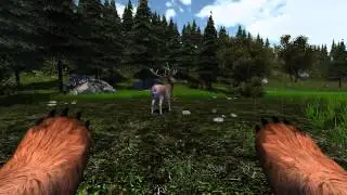 Bear Simulator - Stag Interaction