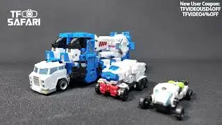Quick Transformation Video for Iron Factory IF EX-44FG EX44FG City Commander First Generation