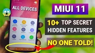 MiUi 11 Top 10 Hidden Features! Kas Pahle Pta Hota! #vickytechask