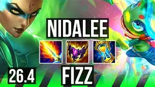NIDALEE vs FIZZ (JGL) | 47K damage | EUW Master | 26.4