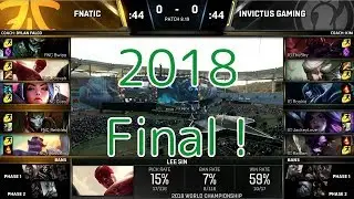 [JP放送]FNC(Bwipo Urgot) VS IG(Ning Camille ) Game 1 Highlights - Worlds 2018 Final