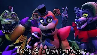 TOP 4 ANIMATION//Battle//FNaF