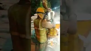 Gunning work in Arjas Steel