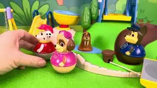 Paw Patrol Weebles Toy Treehouse Rescue | Learning Video for Kids