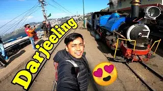 Raw Explore Darjeeling local experience with Darshan Tamang| Toy Train | Street Food | Darshan Vlogs