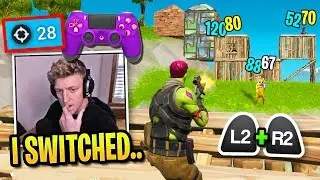 Tfue Switches to Controller & DESTROYS Everyone with his Duo... (Fortnite)