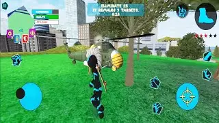 Black Iron Stickman Rope Hero 2022