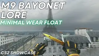 M9 Bayonet Lore (Minimal Wear) | CS2 Skin Showcase #1438
