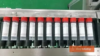 Automatic Cosmetic & Pharmaceutical Tube Labeling Machine | Shiny Labeling