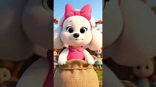 How to Celebrate Autumn Like Pinky at the Folk Games Festival! l #Shorts l @Pinky the Poodle