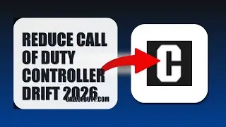How To Reduce Call Of Duty Controller Drift 2026 (QUICK FIX)