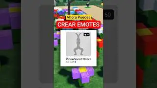😮 Ahora Puede Crear EMOTES en Roblox #roblox #shorts #games #fyp