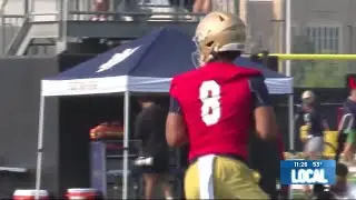 Kenny Minchey embraces development after starting QB decision