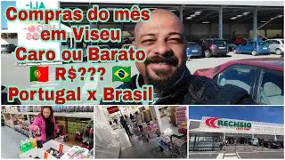 Compras do mês em Viseu Caro ou Barato R$