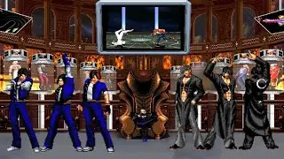 Kyo Clone 11 CT Team VS Iori Yagami CTN Team [KOF MUGEN]