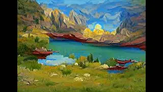 Zero-Shot Style Transfer: Monet, Roerich, Aivazovsky | Neural Art | AI | 4K | Мишин Лернинг