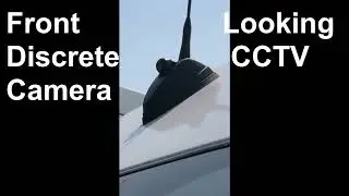 Discrete Front view cctv camera