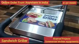 Commercial sandwich griller heavy duty sandwich machine 8126106600