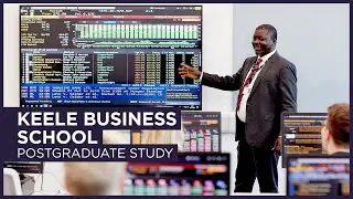 Keele Business School postgraduate study