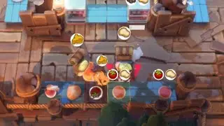 Backpack Pizza | 1-3 Campfire Cookoff 4 Stars (3 Players) Overcooked 2, All You Can Eat