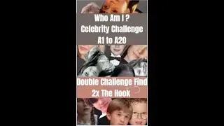 Who Am I  Celebrity Challenge A1 to A20 + 2x find the hook challenge
