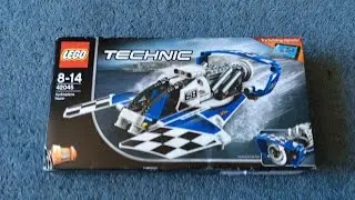 Lego 42045 'Hydroplane Racer' Unboxing, Speedbuild and Review