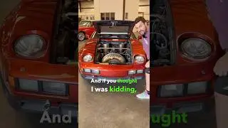 Jet Engine Swapped Porsche 928?!?!
