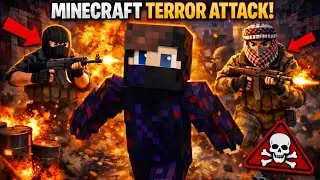 TERRORIST ATTACK IN MY WORLD 🌍😱 || MINECRAFT GAMEPLAY ||