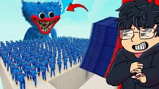 REACTING TO 200 HUGGY WUGGY VS EVERY GODS !!