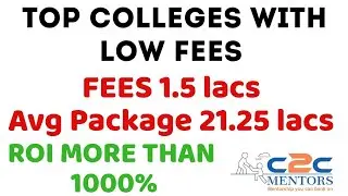 Top 17 MBA Colleges with LESS FEES and BEST Packages. BEST ROI bschools Min 200% & more than 1000%.