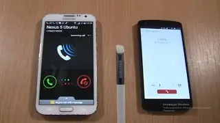 Over the Horizon Incoming call & Outgoing call at the Same Time Samsung Galaxy Note 2+Nexus 5 Ubuntu