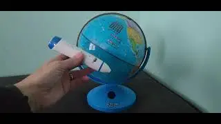 Review of Talking World Globe with Interactive Stylus Pen and Stand, Colorful Map, Trivia and more