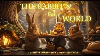 A Rabbit&rsquo;s Cozy Fairy World 🐇🔥 Fireplace Ambience & Winter Storytime for Sweet Dreams