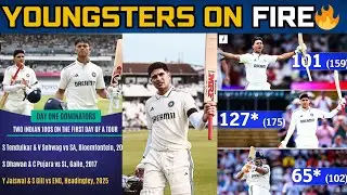 Youngsters On Fire🔥England Me Machaya Tabahi 😱 Jaiswal Gill Pant Showing the Class 😱