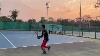 TENNIS COURT LEVEL VIEW 🎾