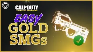 INFINITE WARFARE - HOW TO GET EASY SMG GOLD CAMO TUTORIAL