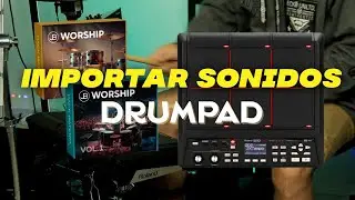 Cómo importar sonidos de Baterías a un Drumpad
