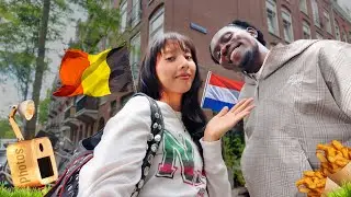 Vlog on part à Amsterdam et à Bruxelles (sur un coup de tête )!!