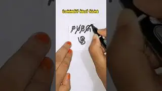 PUBG name into brand logo 😱✨ #shorts #youtubeshorts #brand #logo #art #pubg #pubgmobile