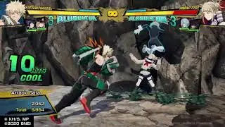 My hero ones justice 2 bakugou max damage combo
