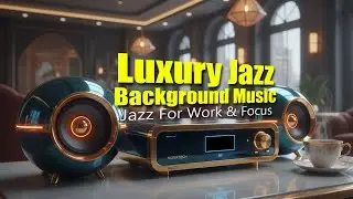 Luxury Jazz Background Music | Calm Jazz For Work & Focus Part 6