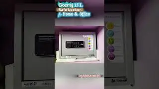 Godrej Forte Pro 15 Litres Digital Electronic Safe Locker for Home & Office  #godrej #locker