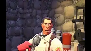 Medic is surprised death 😮 #tf2