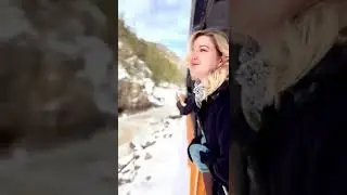 Gorgeous Winter Train Ride!                          #colorado #travel #life #snow #train