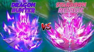 Freya Starborn Resolve VS Dragon Hunter Starlight Skin Comparison