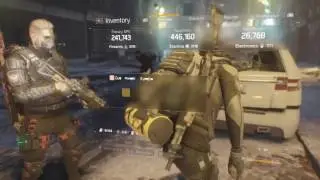 Tom Clancy's The Division: 3 piece fire crest with reckless chest piece and 2 piece sentry