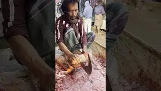 Amazing Rohu Fish Cutting Skill. 🐋#shorts #shortsvideo #bigrohufish #real_firafish_cutting